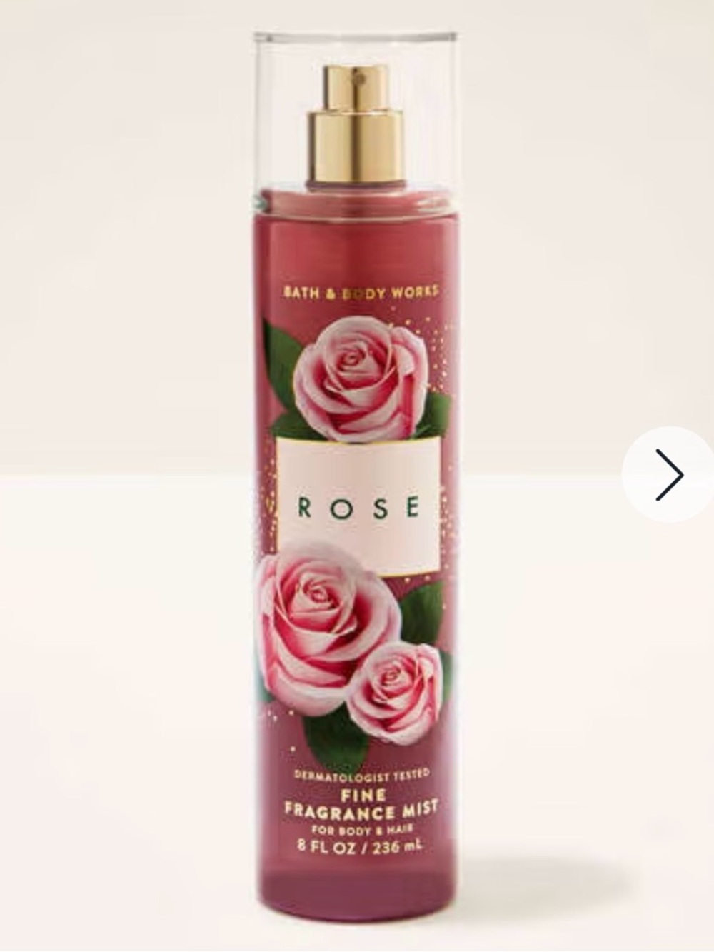New Bath & Body Works 8oz Rose Fine Fragrance Mist